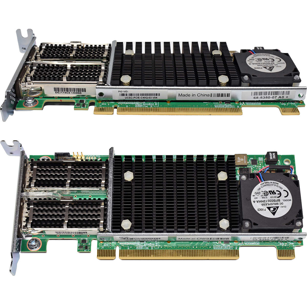 Cisco-VIC-1385-UCSC-PCIE-C40Q-03-68-5350-07-Dual-P-006.jpg Cisco VIC 1385 UCSC-PCIE-C40Q-03 68-5350-07 Dual-Port QSFP+ 40GE FCoE PCIe 3.0 x16 LP