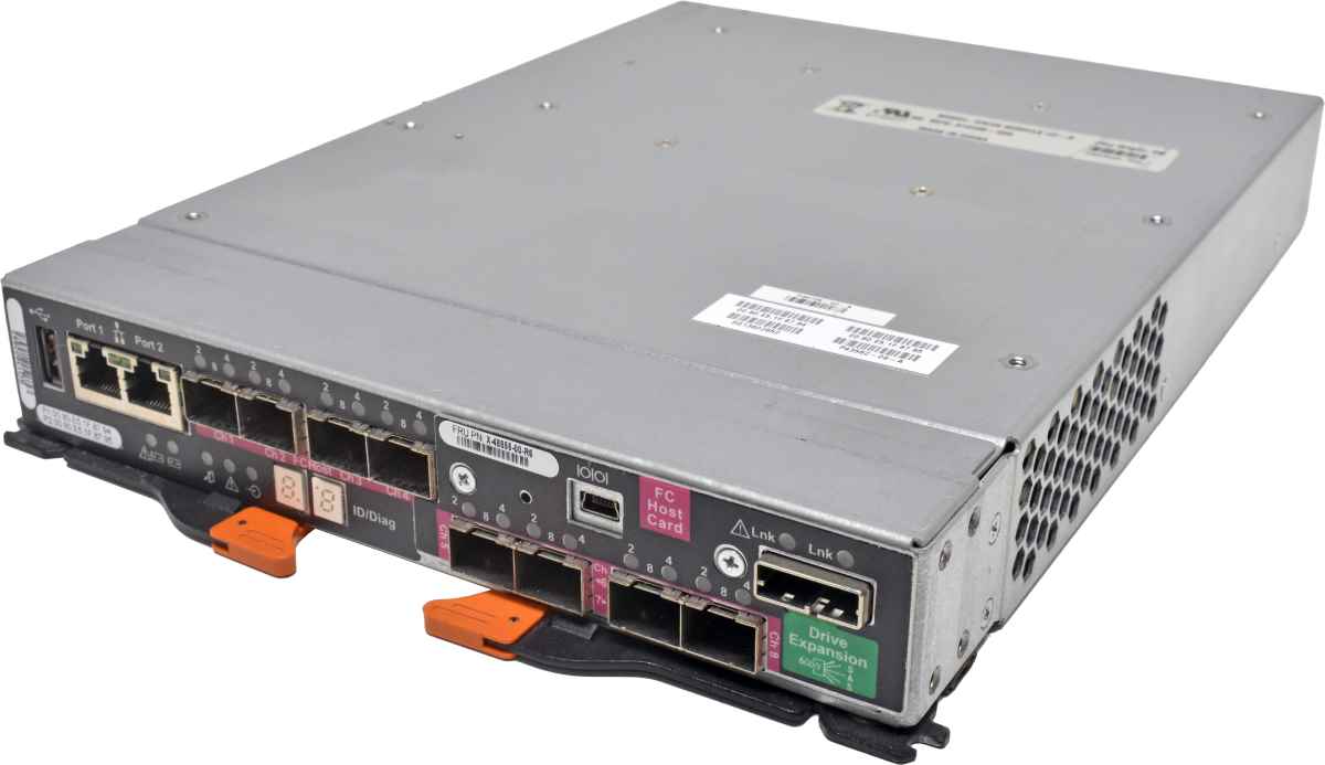 NetApp I/F-6 SAS 6G Controller 910406-020 X-48855-00-R6 4x 8G Mini GBICs