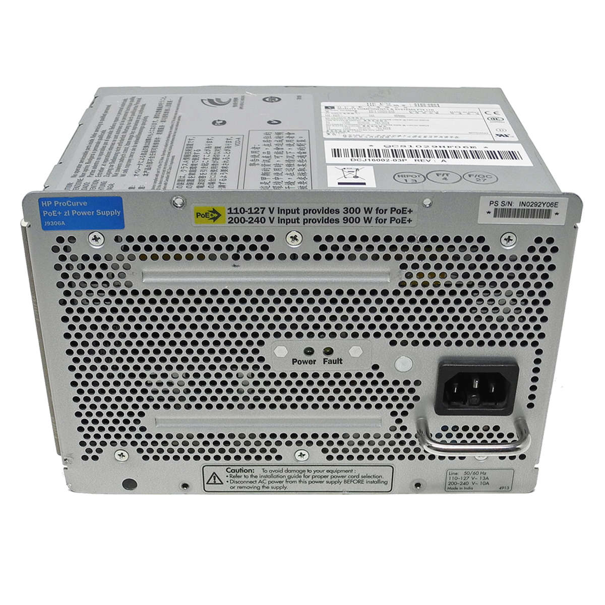 HP-PoE-zl-1500W-Netzteil-J9306A-for-5400zl-8200zl-002.jpg HP PoE+ zl 1500W Netzteil J9306A for 5400zl 8200zl Series Switches 5189-6864