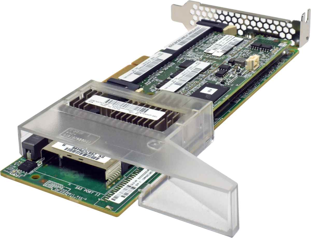 HP SmartArray P440 SAS RAID Controller PCIe x8 12G 2GB FBWC 726823-001 LP+Kabel