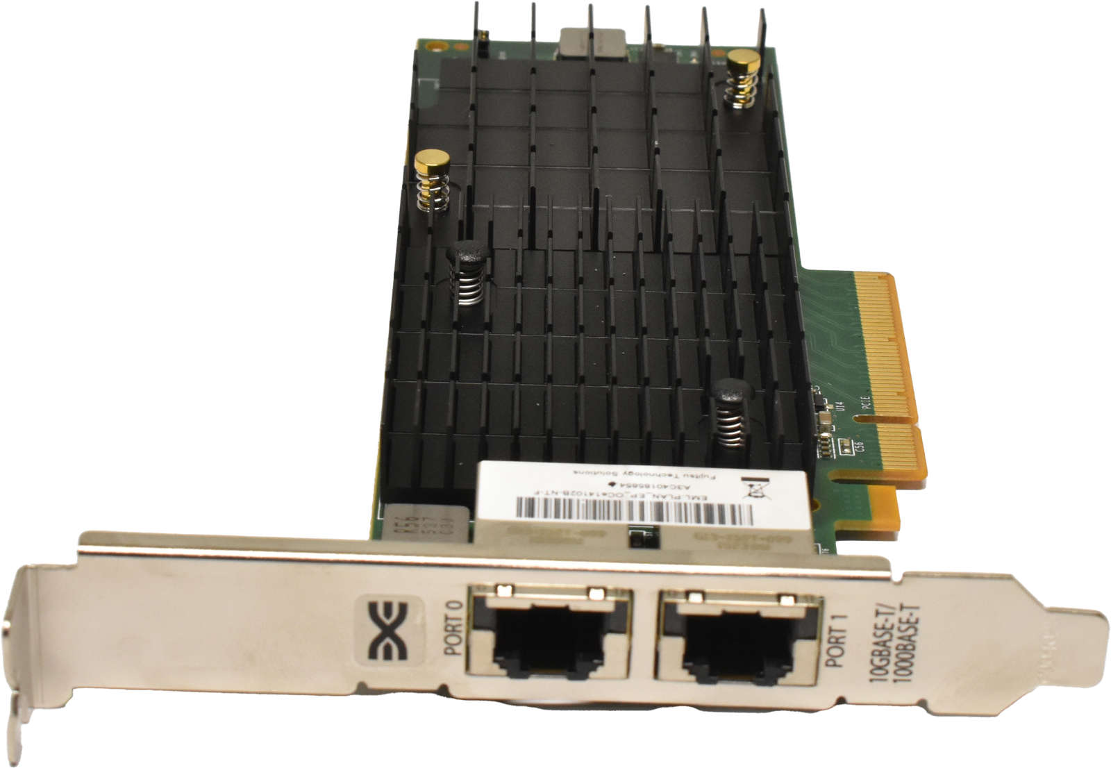 Fujitsu-10GbE-Dual-Port-Netzwerkadapter-PCIe-RJ45-006.jpg Fujitsu 10GbE Dual-Port Netzwerkadapter PCIe RJ45 A3C40185854 OCe14102B-NT-F FP