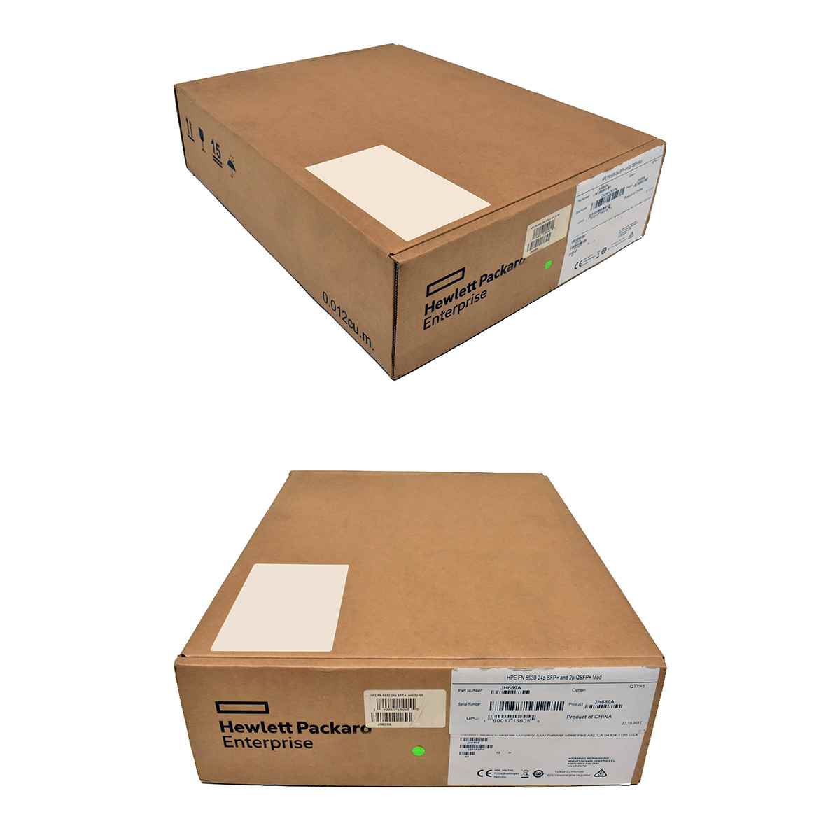 HP JH689A 24-Port 10G SFP+ 2x 40G QSFP Module for FlexNetwork 5930/5940 Series Switches NEW NEU HP JH689A 24-Port 10G SFP+ 2x 40G QSFP Module for FlexNetwork 5930/5940 Series Switches NEW NEU