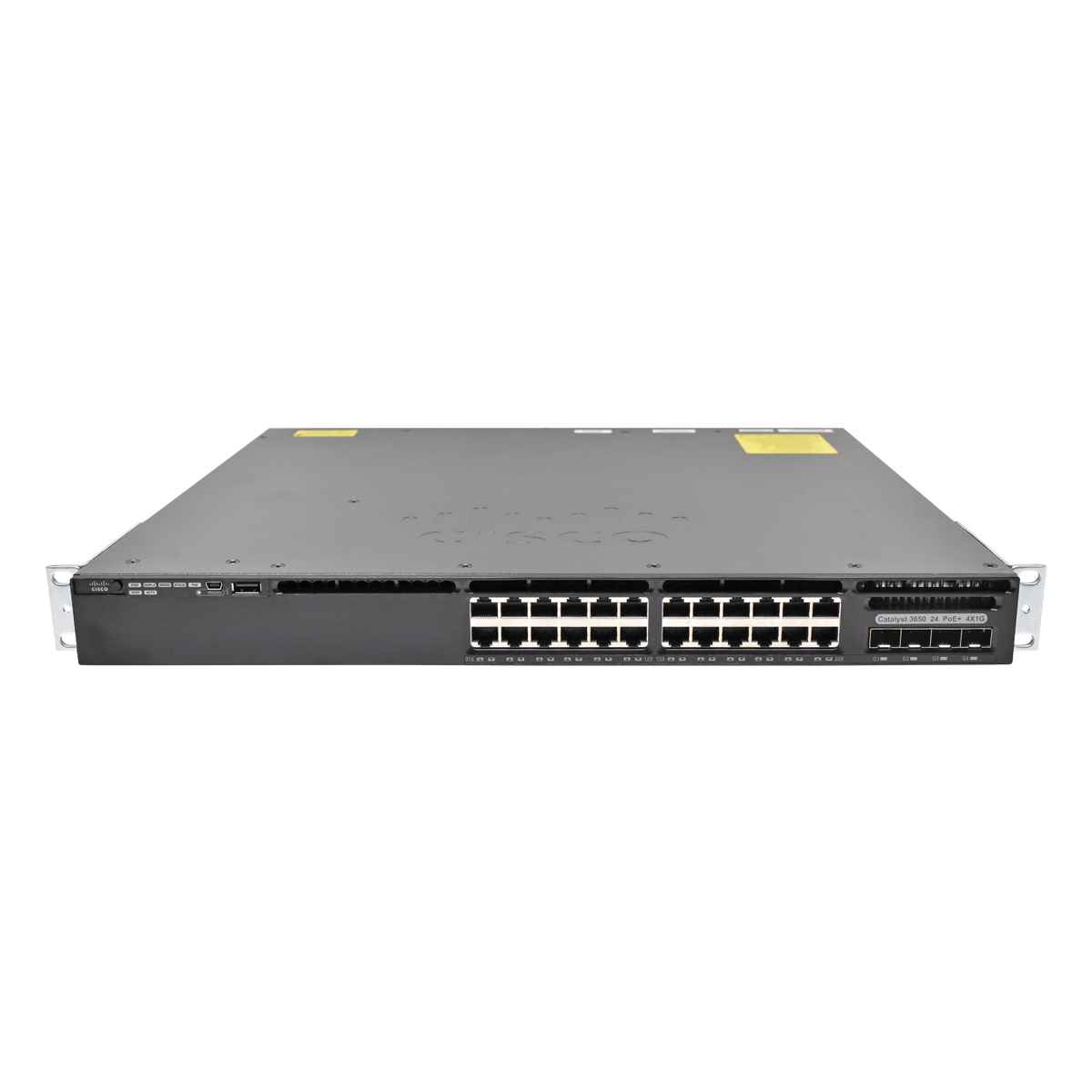 Cisco Catalyst WS-C3650-24PS-L 24-Port Gigabit PoE+ Switch 4 x SFP 2x mini GBIC