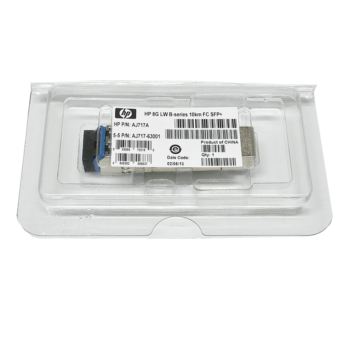 HP Original AJ717A FC SFP+ 8Gb/s LW B-Series 10 km Transceivers 504441-001 neu HP Original AJ717A FC SFP+ 8Gb/s LW B-Series 10 km Transceivers 504441-001 neu