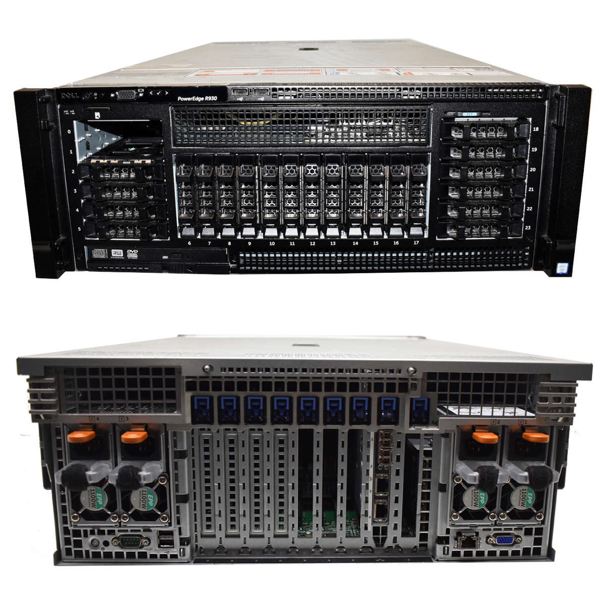 Dell-PowerEdge-R930-Server-4-x-E7-8891-V3-0-RAM-PE-002.jpg Dell PowerEdge R930 Server 4 x E7-8880 V4 22-Core 0 RAM PERC H730p 24x SFF 2,5"