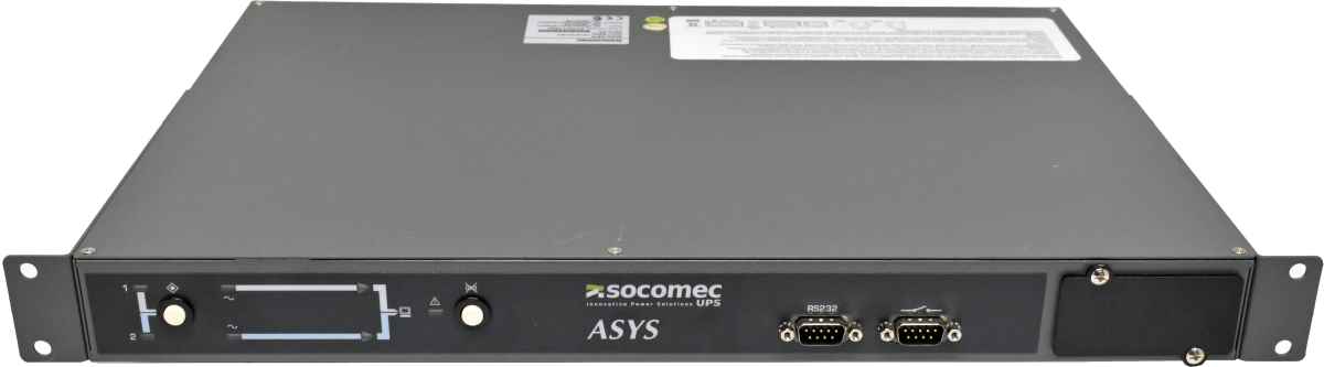 SOCOMEC ASYS16A-230 2 Pole Innovative Power Solution