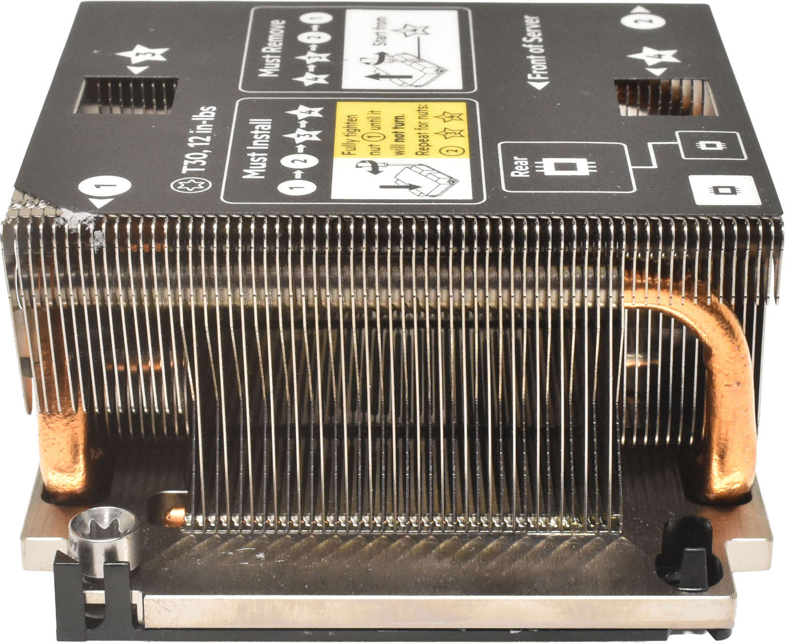 HP CPU Heatsink / Kühler für Synergy 480/660 G10 Rear 868346-001 874087-001