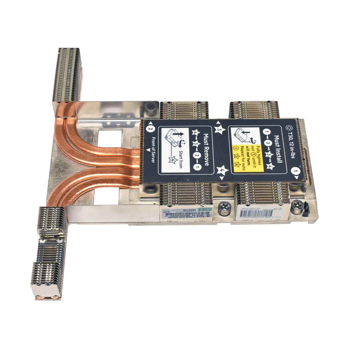 HP Kühler Heatsink 873590-001 873591-001 872453-001 DL360 DL560 G10 HP Kühler Heatsink 873590-001 873591-001 872453-001 DL360 DL560 G10