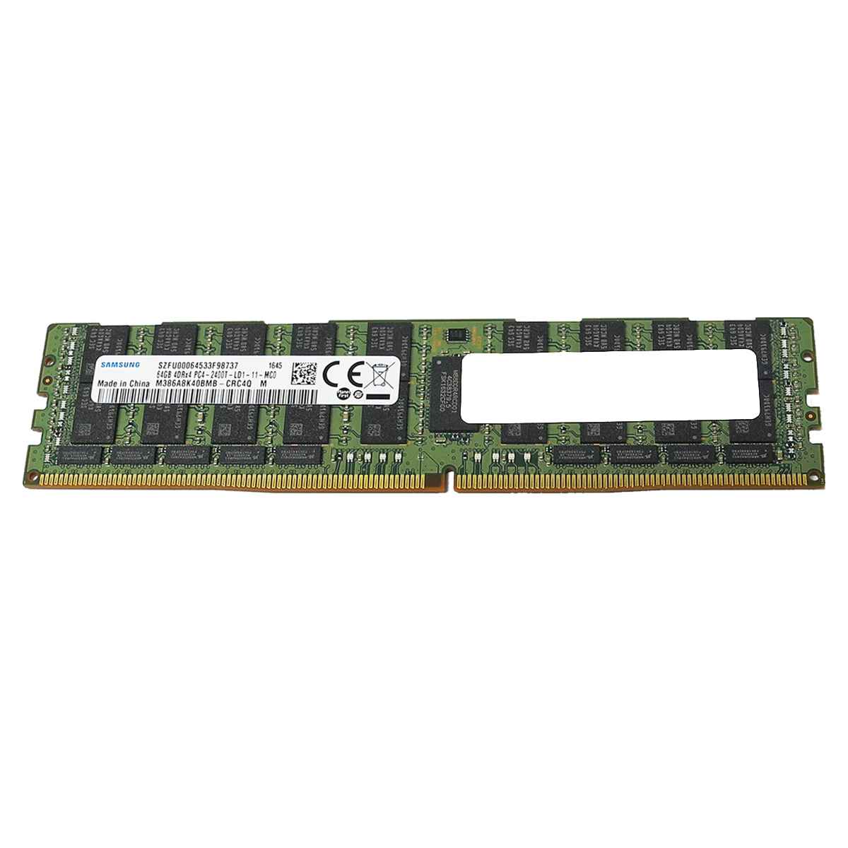 Samsung 64GB PC4- 2400T-L LRDIMM RAM M386A8K40BMB-CRC DL360 DL380 G9 Samsung 64GB PC4- 2400T-L LRDIMM RAM M386A8K40BMB-CRC DL360 DL380 G9