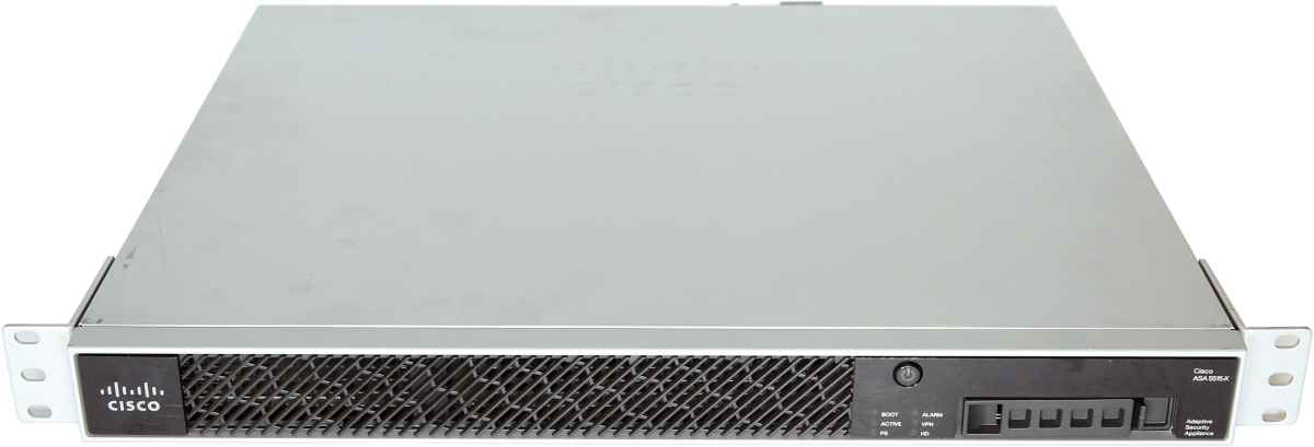 Cisco ASA 5515-X 6-Port Gigabit Ethernet Adaptive Security Appliance +Rack Ears no HDD no Caddy