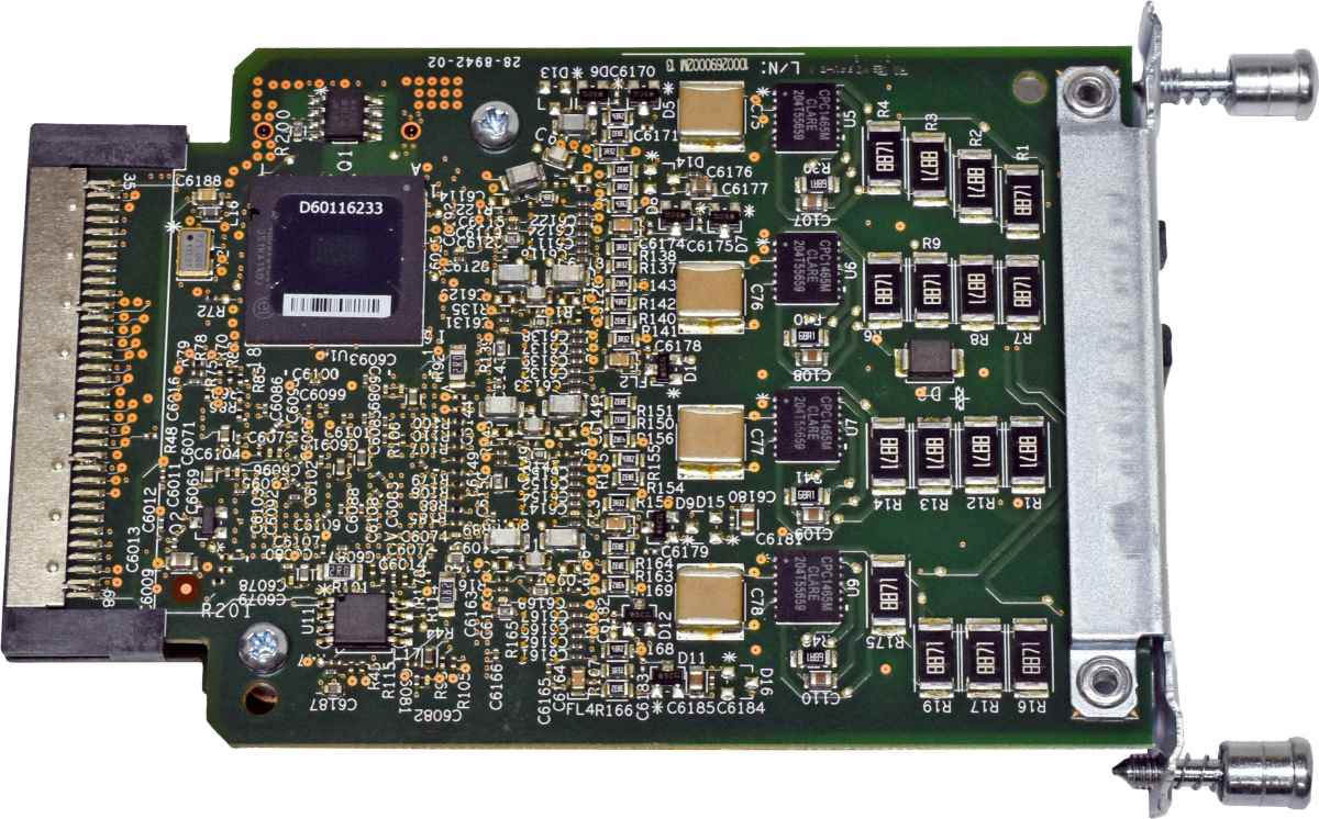 Cisco 4-Pair G.SHDSL EFM HWIC-4SHDSL-E WAN Interface Card 73-12092-03