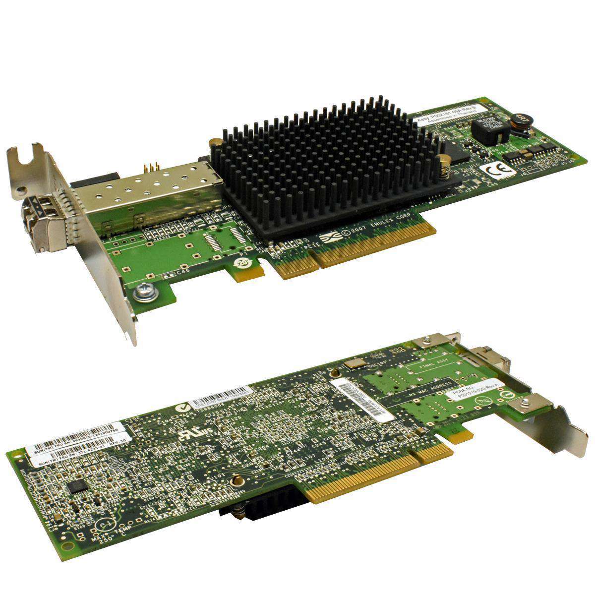 EMULEX-HP-LightPulse-LPE12000-8Gb-s-PCIe-x8-FC-Ser-001.jpg EMULEX LightPulse LPE12000 8Gb/s PCIe x8 FC Server Adapter P001219 LP