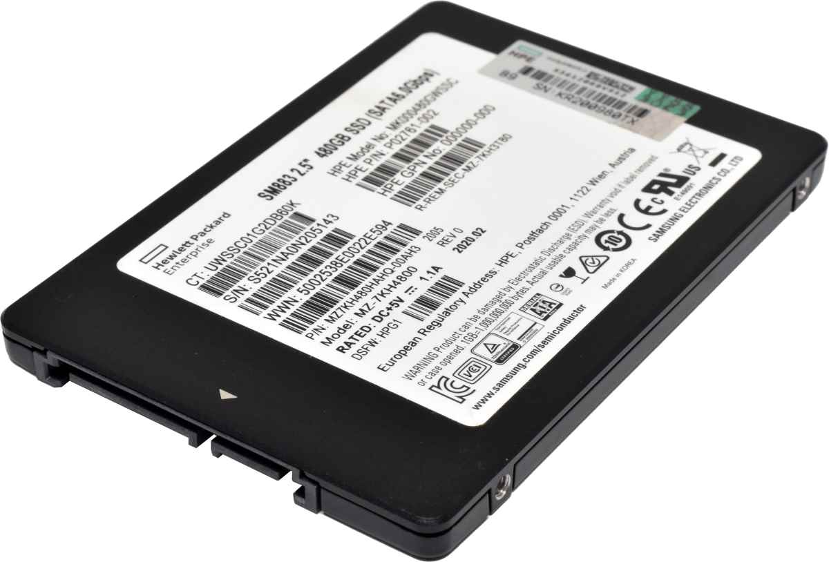 HP Samsung 480GB P02761-002 MZ-7KH4800 2.5" 7mm 6G SATA SSD HP Samsung 480GB P02761-002 MZ-7KH4800 2.5" 7mm 6G SATA SSD