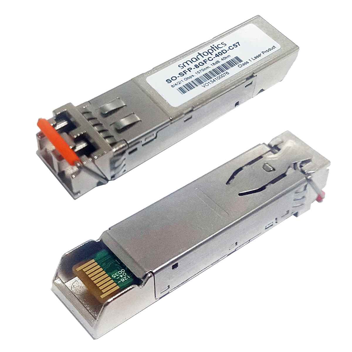 Original SmartOptics SO-SFP-8GFC-40D-C57 SFP+ 8/4/2/1 Gb 1570nm 40kmTransceiver Original SmartOptics SO-SFP-8GFC-40D-C57 SFP+ 8/4/2/1 Gb 1570nm 40kmTransceiver