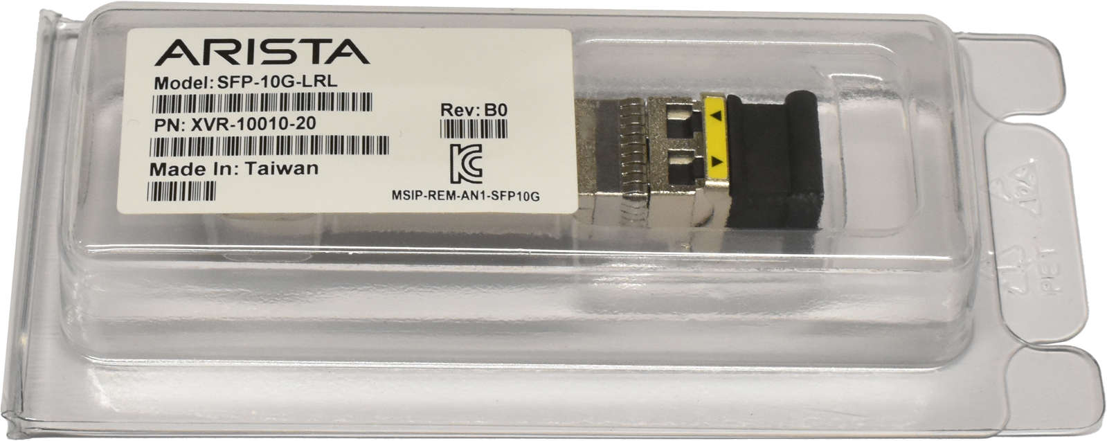 Arista-Original-GBIC-SFP-10G-LRL-10Gbps-SFP-1310nm-001.jpg Arista Original GBIC SFP-10G-LRL 10Gbps SFP+ 1310nm 1km XVR-10010-20 Rev: B0 Neu