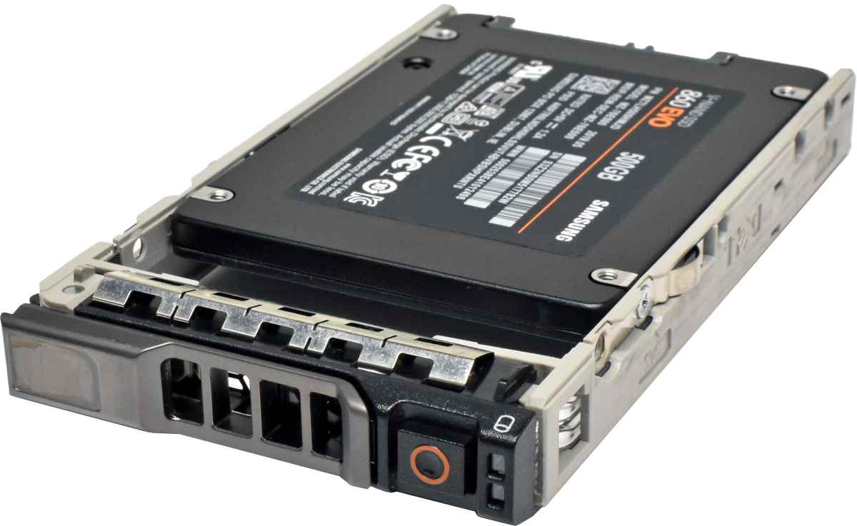 Samsung 860 EVO MZ-76E500 500GB 2.5 Zoll SATA SSD MZ7LH500HMJD w Caddy