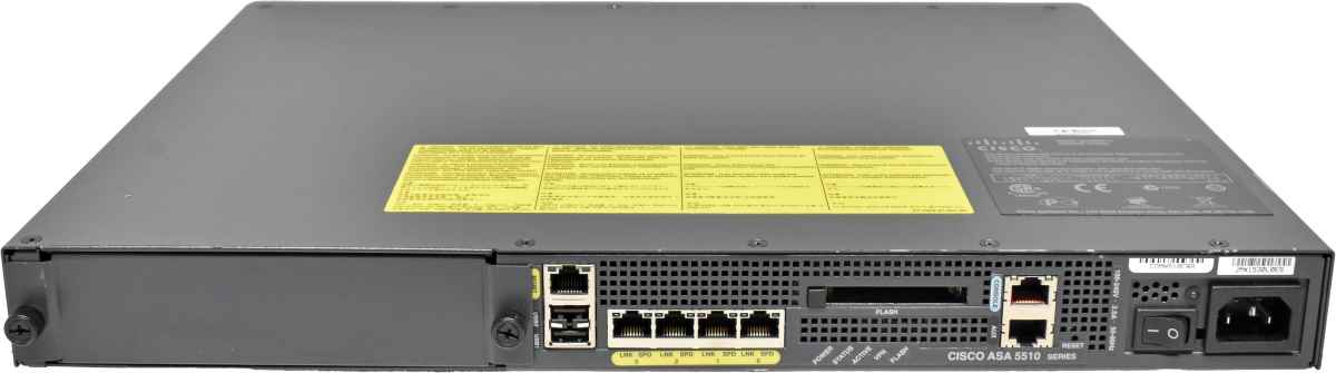 Cisco ASA 5510 Adaptive Security Appliance 68-2618-04 no Mount Brackets Cisco ASA 5510 Adaptive Security Appliance 68-2618-04 no Mount Brackets
