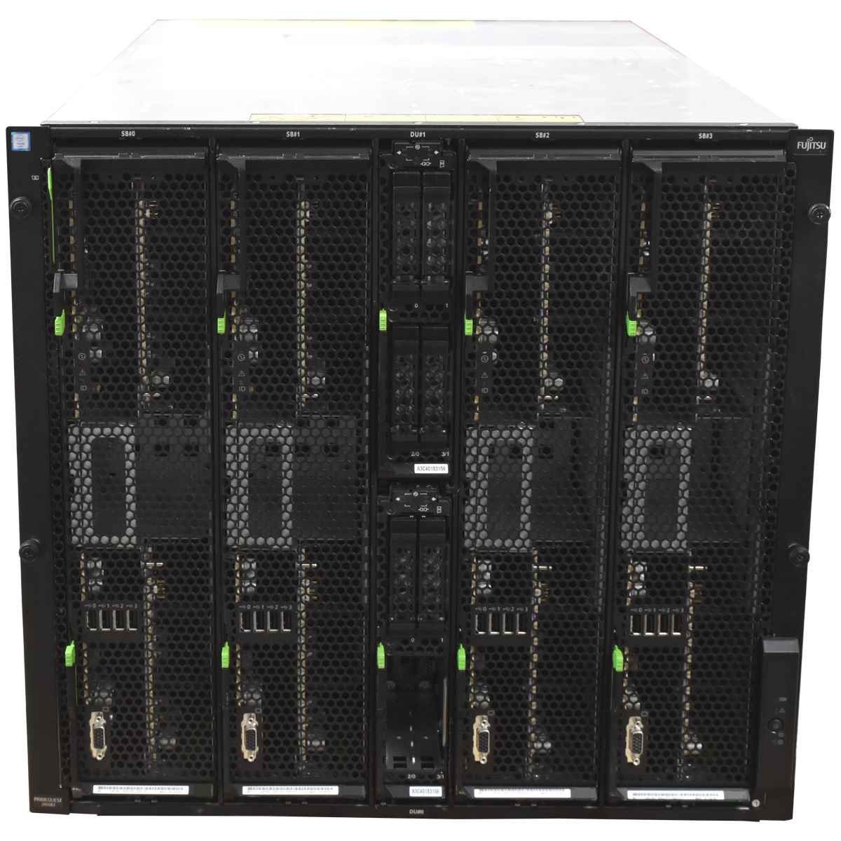 Fujitsu PrimeQuest 2800B3 4x System Board 8x E7-8880 v4 2x Disk Unit 8x SFF 10U 6x PSU