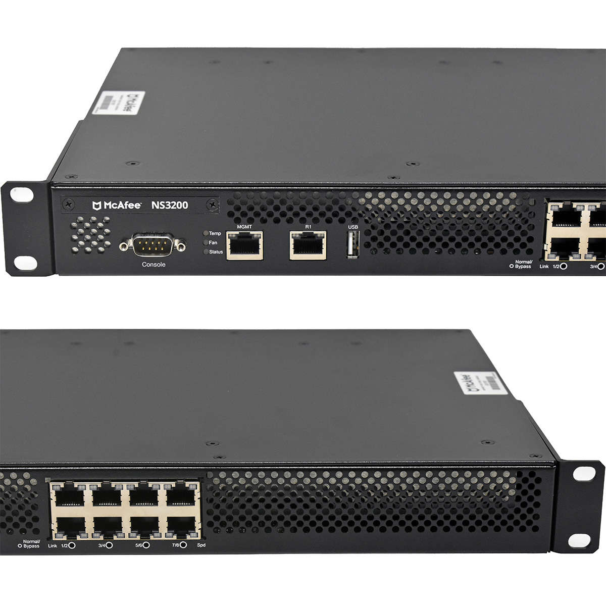 McAfee-IPS-NS3200-FO-600-1649-07-8-Port-GE-RJ-45-N-007.jpg McAfee IPS-NS3200-FO 600-1649-07 8-Port GE RJ-45 Network Security Platform NEW NEU