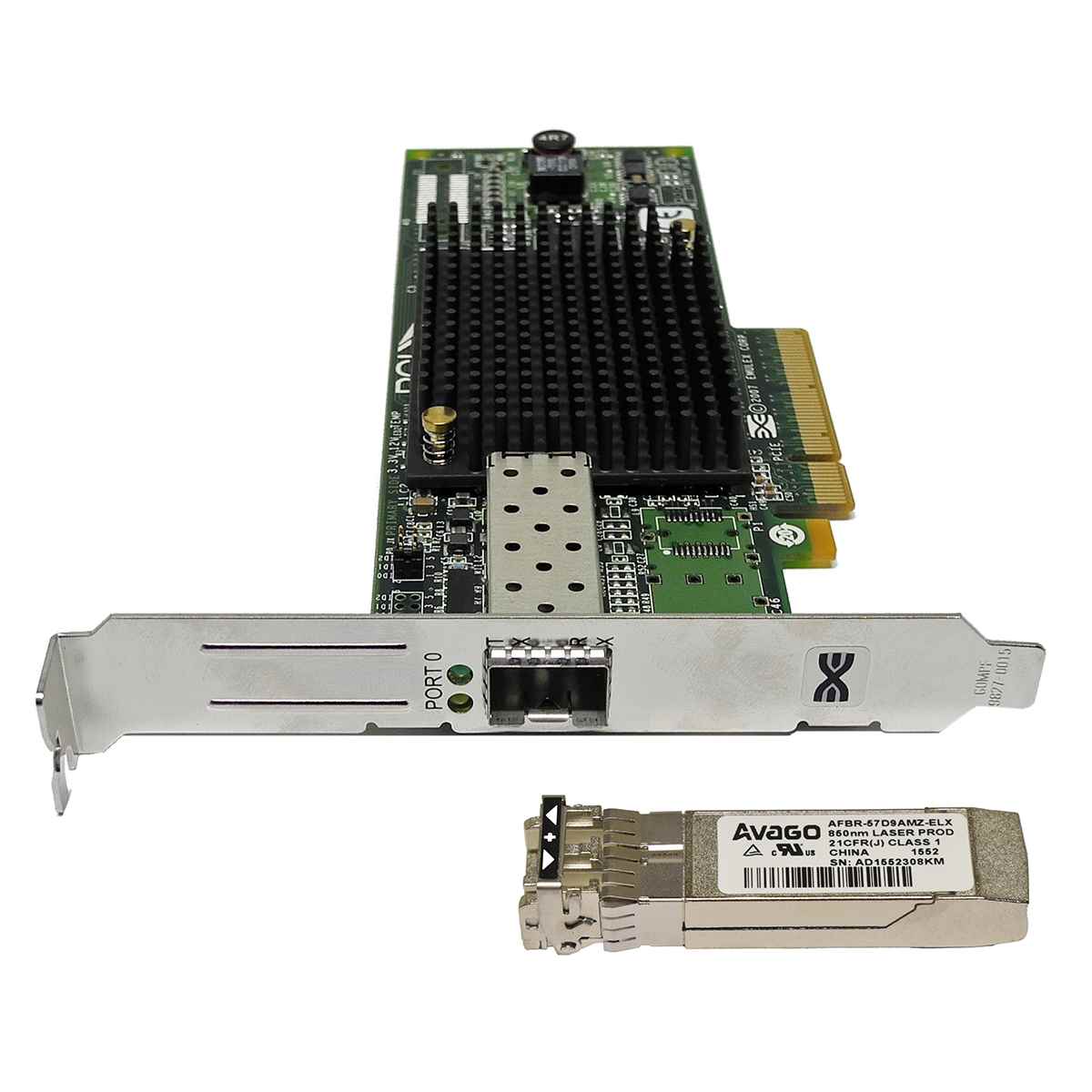EMULEX Lenovo LightPulse LPE12000 8Gb/s PCIe x8 FC Server Adapter 00JY847 FP
