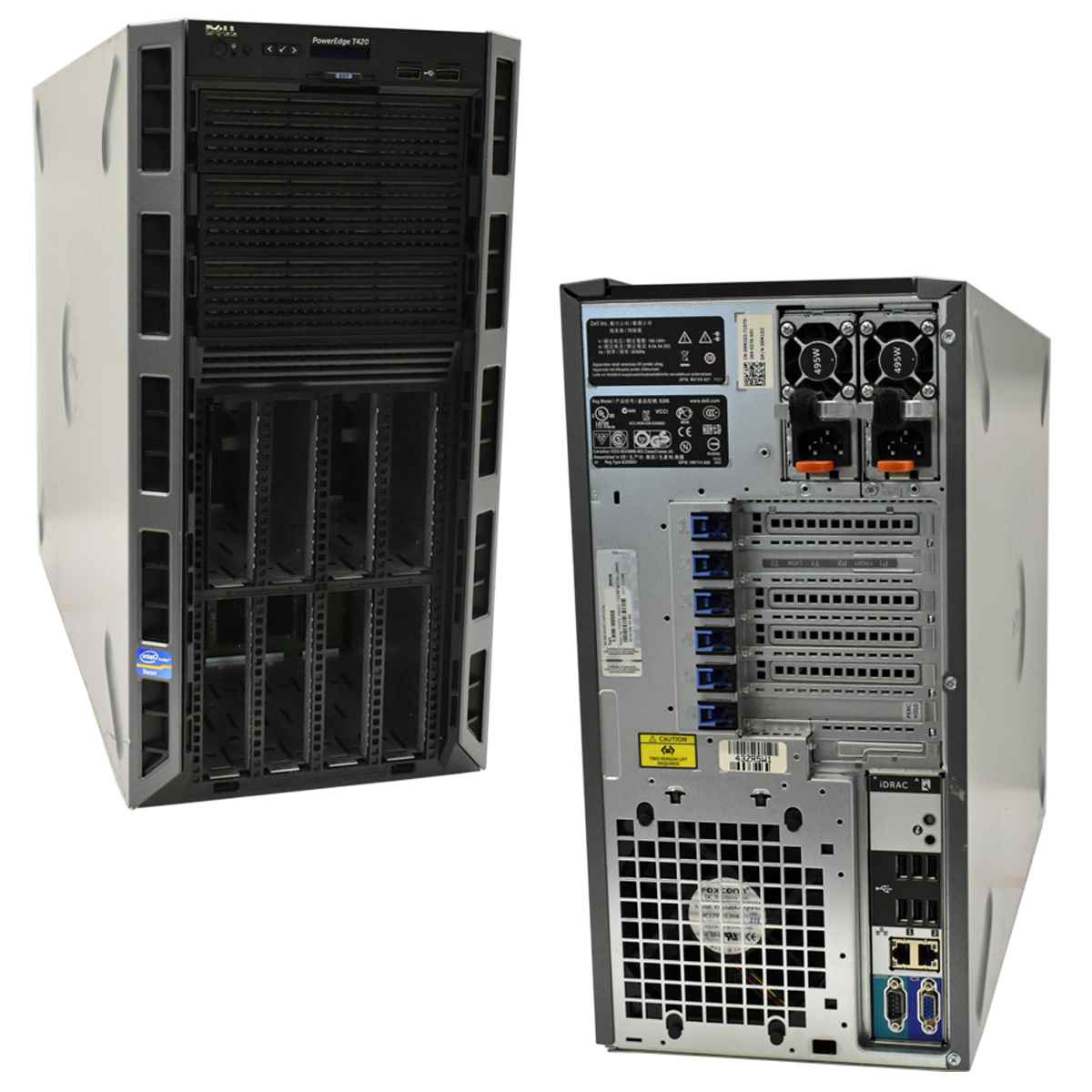 Dell PowerEdge T420 Tower Barebone no CPU no RAM 1x Kühler Heatsink H710 8x LFF Dell PowerEdge T420 Tower Barebone no CPU no RAM 1x Kühler Heatsink H710 8x LFF