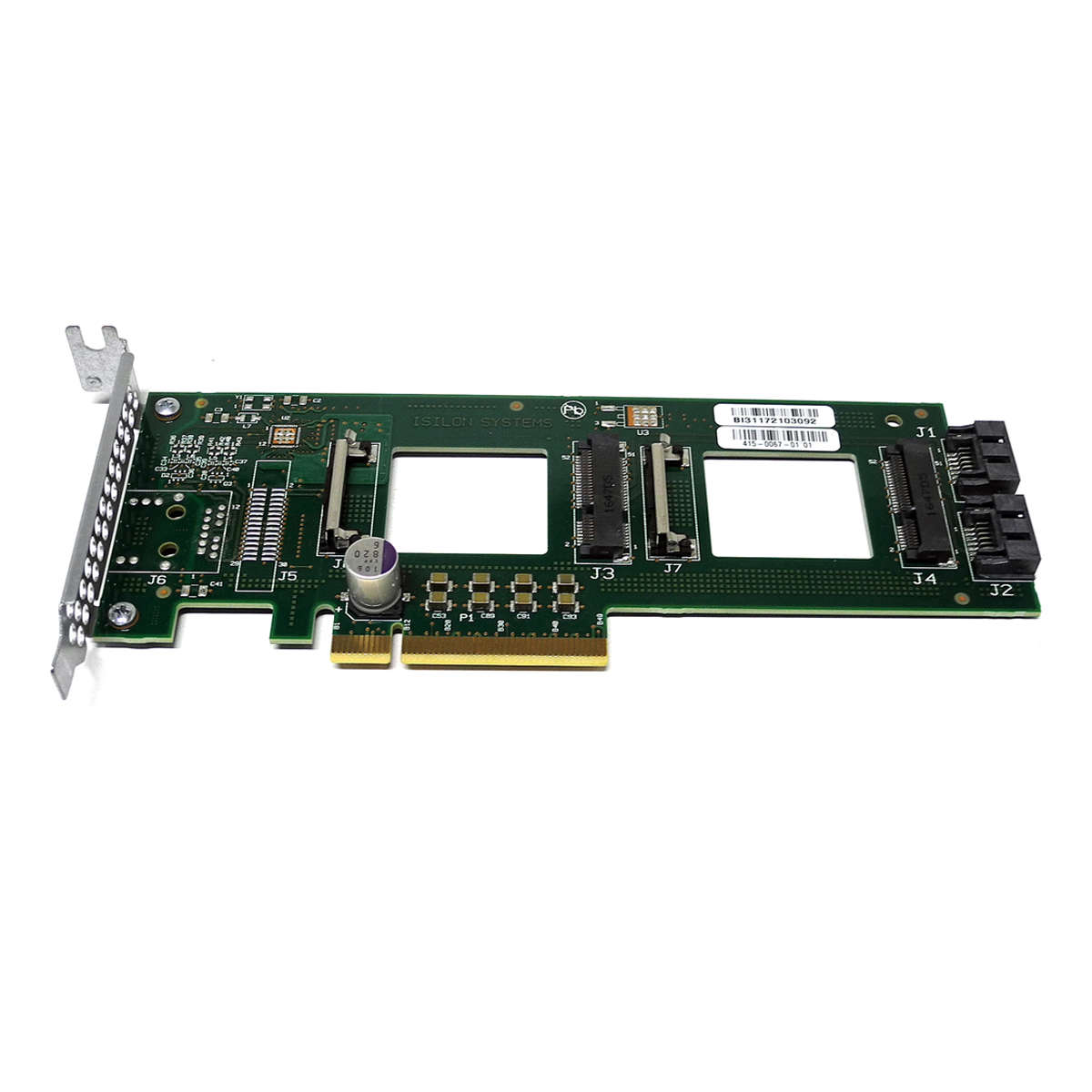 EMC-Isilon-Systems-Dual-Port-SATA-PCIe-x8-Boot-Dri-002.jpg EMC Isilon Systems Dual-Port SATA PCIe x8 Boot Drive Carrier 415-0067-01 LP