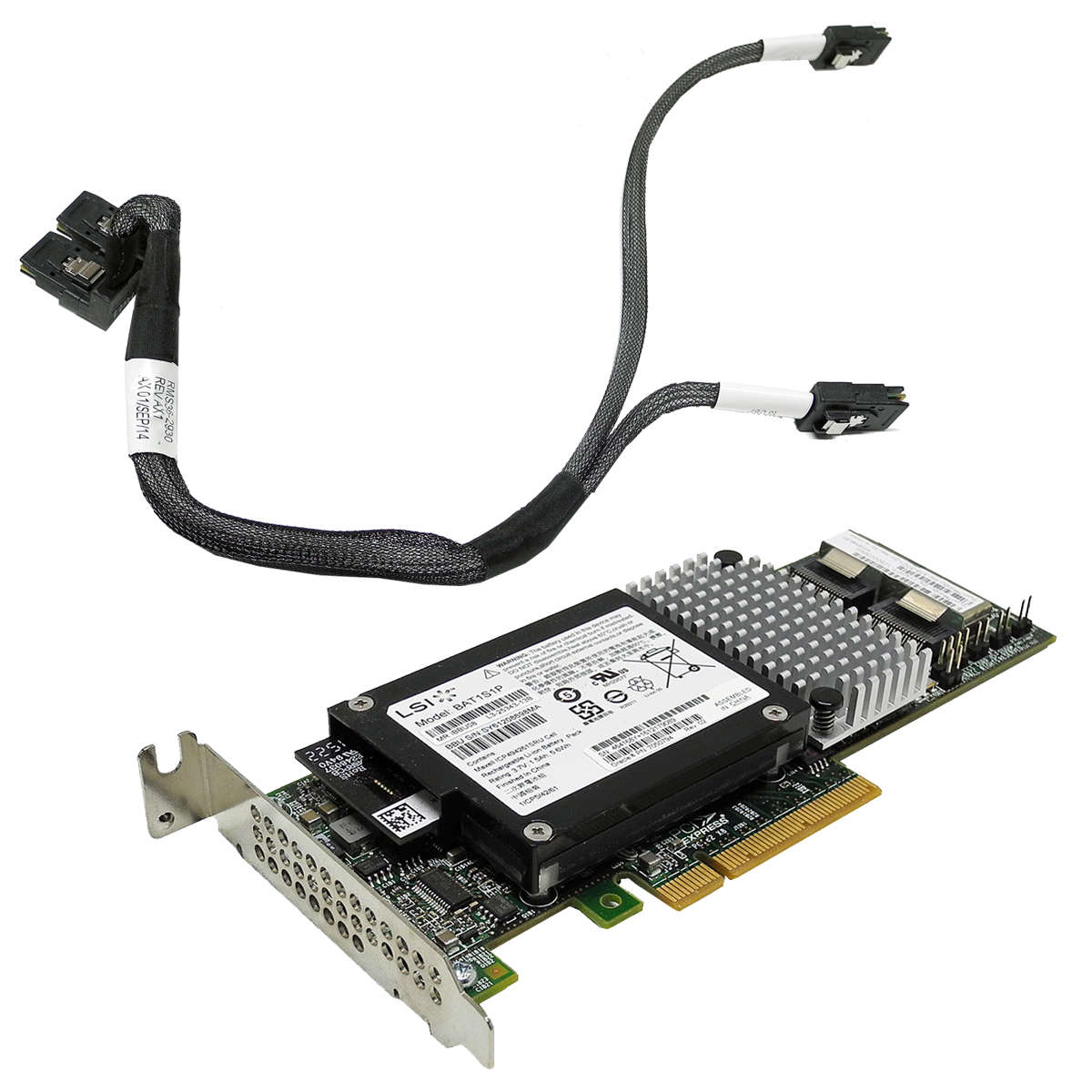 Sun-Oracle-7047503-LSI-MR-SAS-9261-8i-6G-PCIe-x8-R-001.jpg Sun Oracle 7047503 LSI MR SAS 9261-8i 6G PCIe x8 RAID Controller +BBU +SAS Kabel