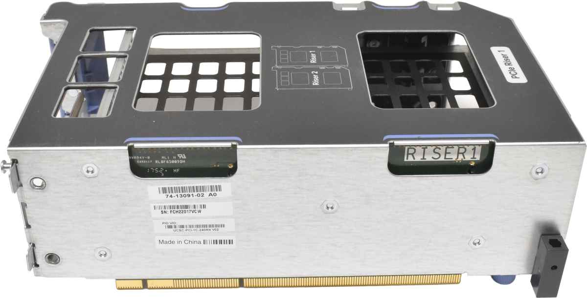 Cisco UCSC-PCI-1C-240M4 PCle Riser Board 2x Slot SATA 2.5 für UCS C240 M4, HX240C Cisco UCSC-PCI-1C-240M4 PCle Riser Board 2x Slot SATA 2.5 für UCS C240 M4, HX240C