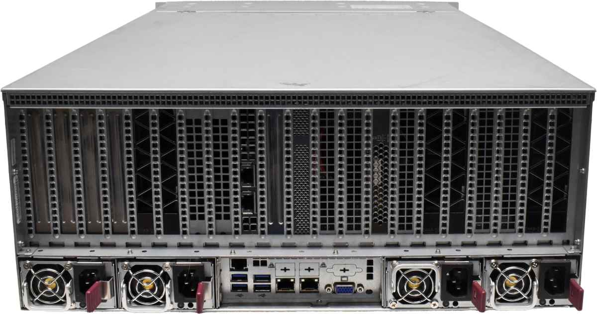 Supermicro 4028GR-TRT2 X10DRG-OT+-CPU 2x E5-2680 V4 256GB DDR4 RAM 3x NVidia P40