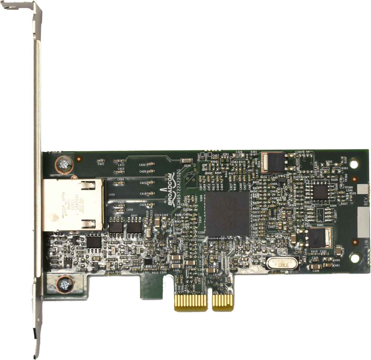 Dell Gigabit Netzwerkkarte Broadcom 5722 PCIe BCM95722A2202G 09RJTC FP Dell Gigabit Netzwerkkarte Broadcom 5722 PCIe BCM95722A2202G 09RJTC FP