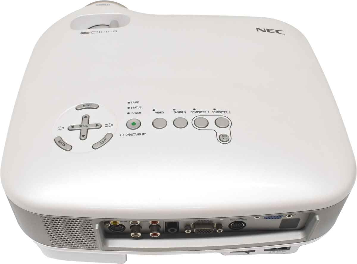 NEC VT676 1024 x 768 LCD Projektor 2500 ANSI-Lumen Kontrast 400:1 NEC VT676 1024 x 768 LCD Projektor 2500 ANSI-Lumen Kontrast 400:1