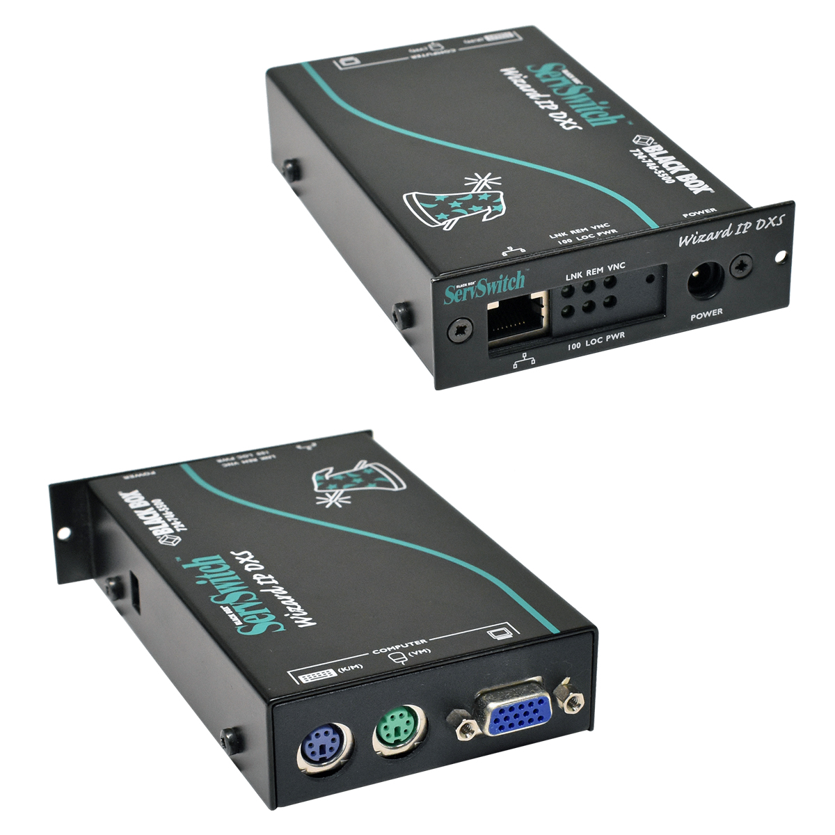 Black Box ServSwitch ACR101A Wizard IP DXS VGA IP basierte KVM Switch Black Box ServSwitch ACR101A Wizard IP DXS VGA IP basierte KVM Switch