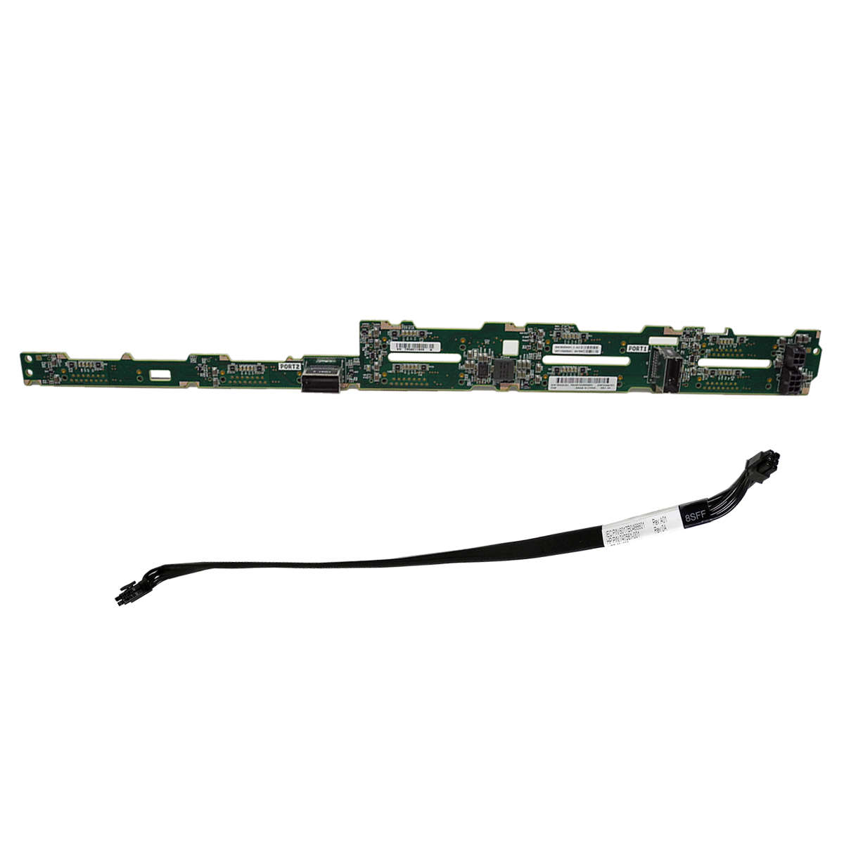 HP SAS-Backplane 8 x 2,5'' DL160 G9 DL360p G9 G10 780428-001 + Power Kabel