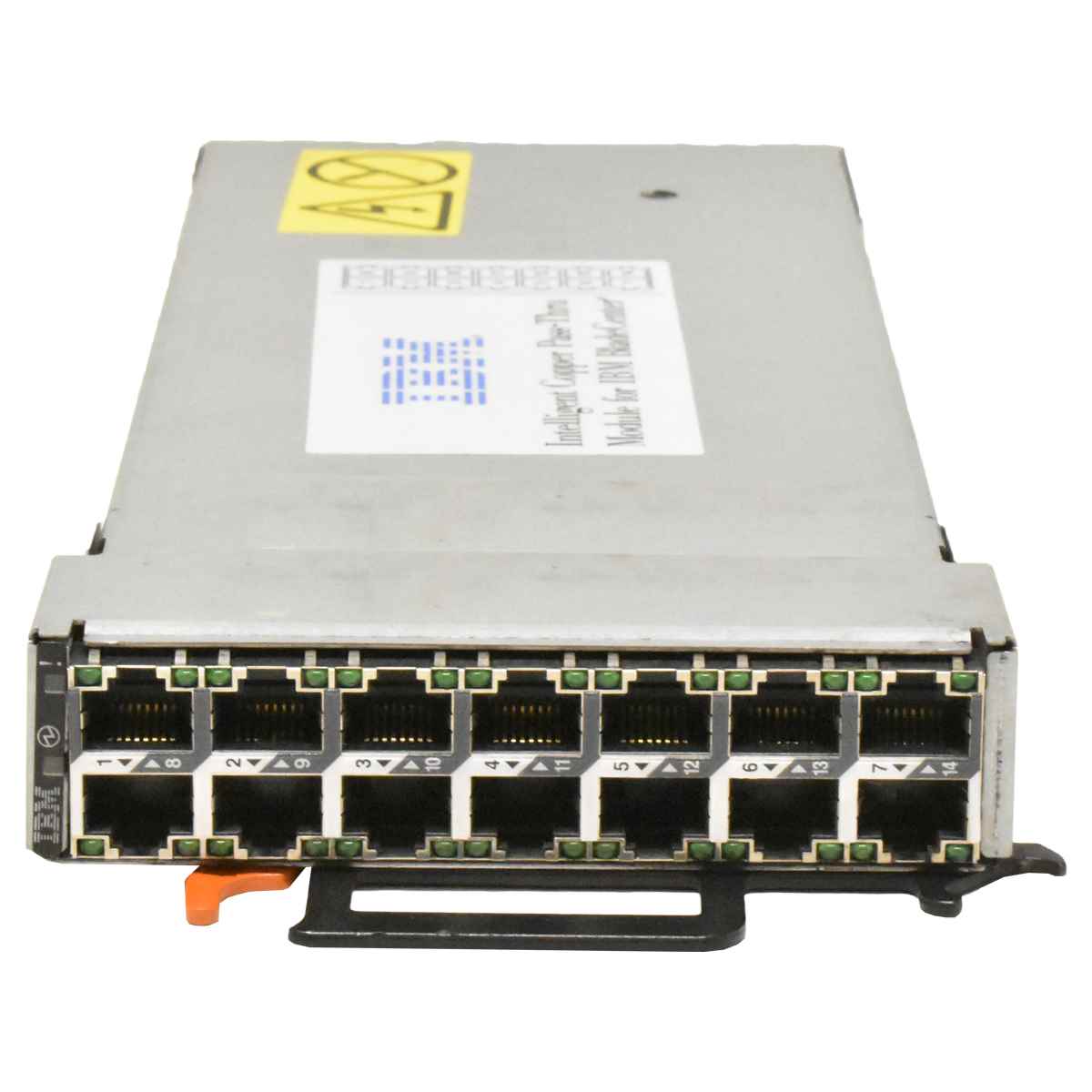 IBM FRU 44W4486 Intelligent Copper Pass-Thru Module BN-SNFFY for IBM BladeCenter IBM FRU 44W4486 Intelligent Copper Pass-Thru Module BN-SNFFY for IBM BladeCenter