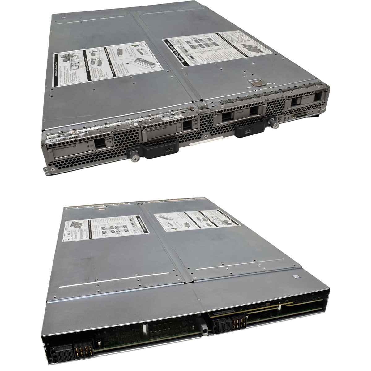 Cisco UCS B480 M5 Blade Server 4x Platinum 8276 128GB RAM UCS-VIC-M83-8P V02 UCSB-MLOM-40G-03 V04