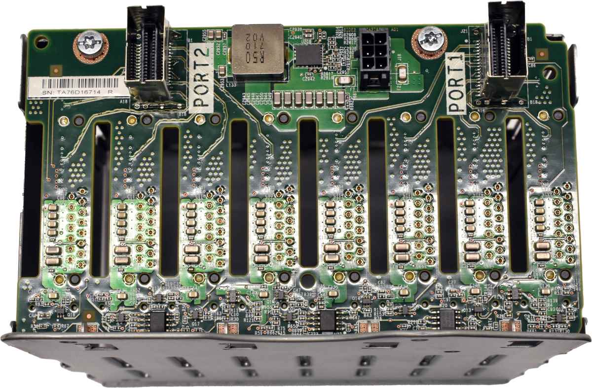 HP Drive Cage SAS 8x SFF Backplane ProLiant G9 729820-001 747592-001 ML350 DL380 DL385 G9 Gen9