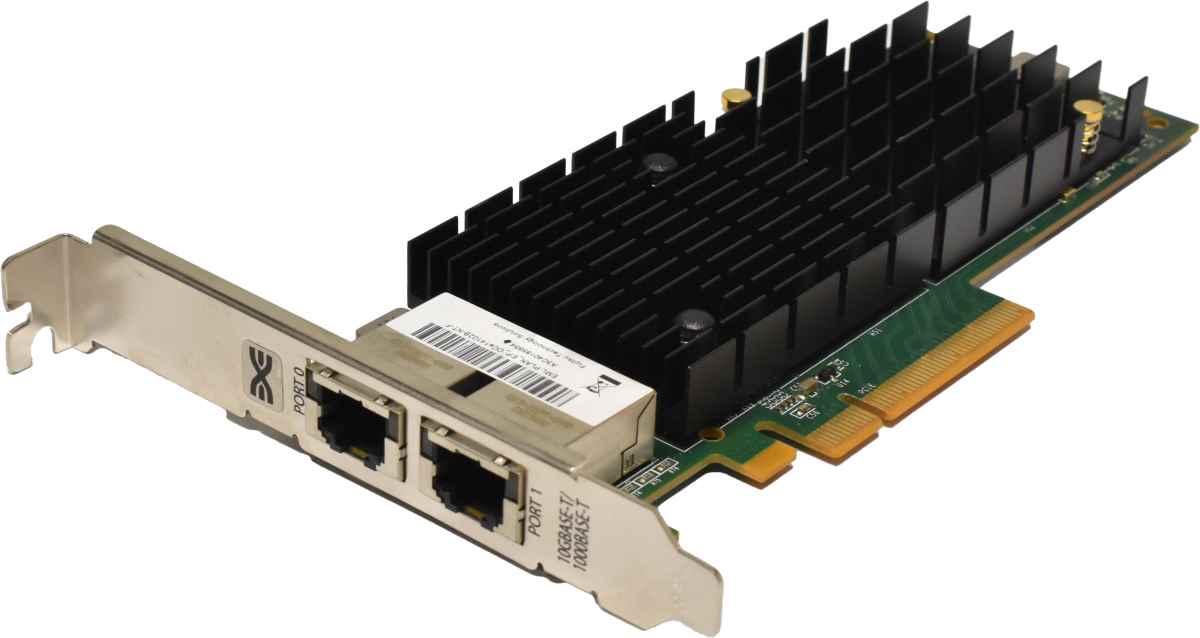 Fujitsu 10GbE Dual-Port Netzwerkadapter PCIe RJ45 A3C40185854 OCe14102B-NT-F FP Fujitsu 10GbE Dual-Port Netzwerkadapter PCIe RJ45 A3C40185854 OCe14102B-NT-F FP