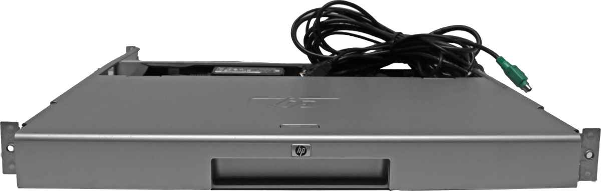 HP TFT7600RKM INTL 1U KVM Console and Monitor 17.3" WXGA+ US Keyboard with touch pad