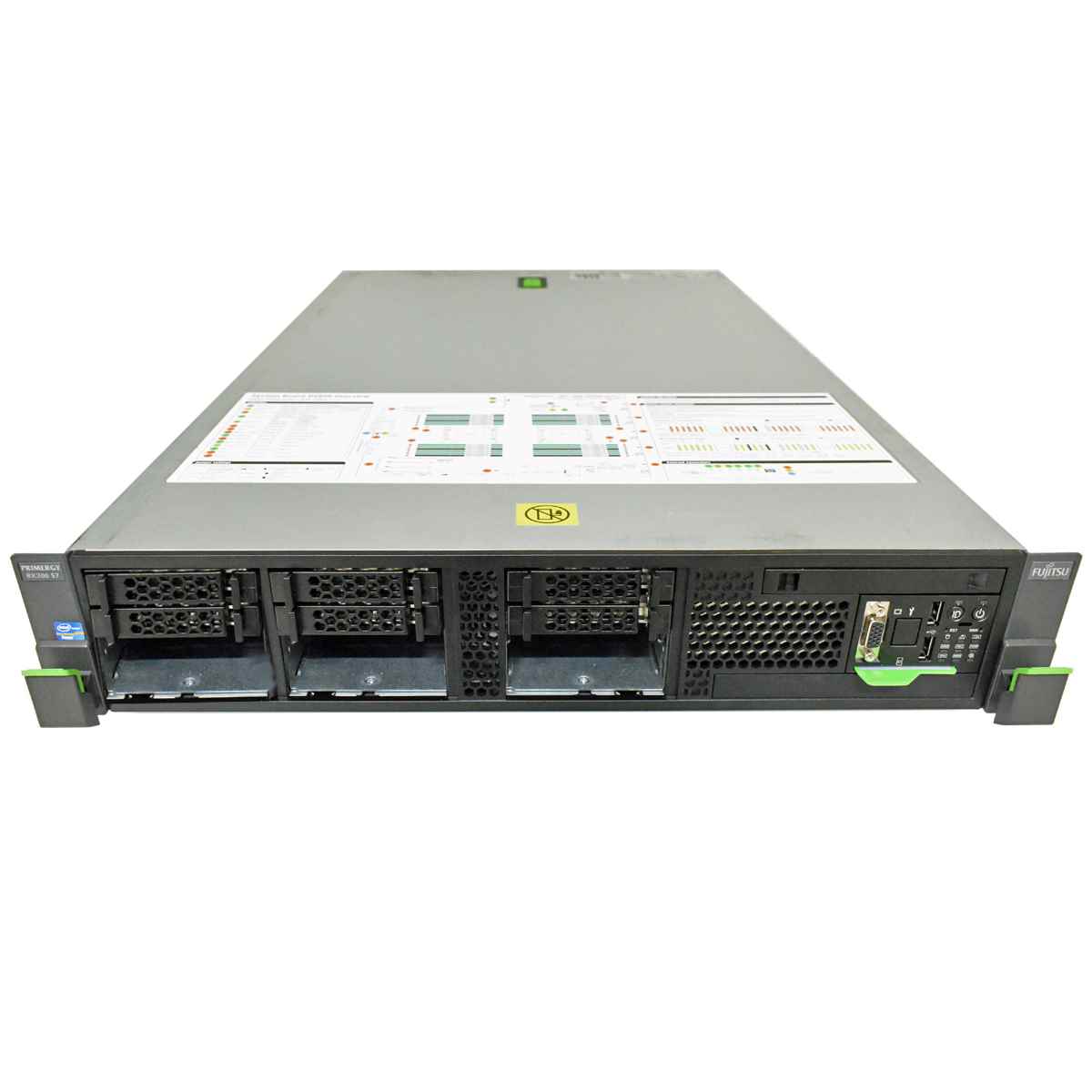 Fujitsu RX300 S7 Server 1x E5-2620 Six-Core 2.00 GHz 16 GB RAM 12 Bay 2,5" Fujitsu RX300 S7 Server 1x E5-2620 Six-Core 2.00 GHz 16 GB RAM 12 Bay 2,5"