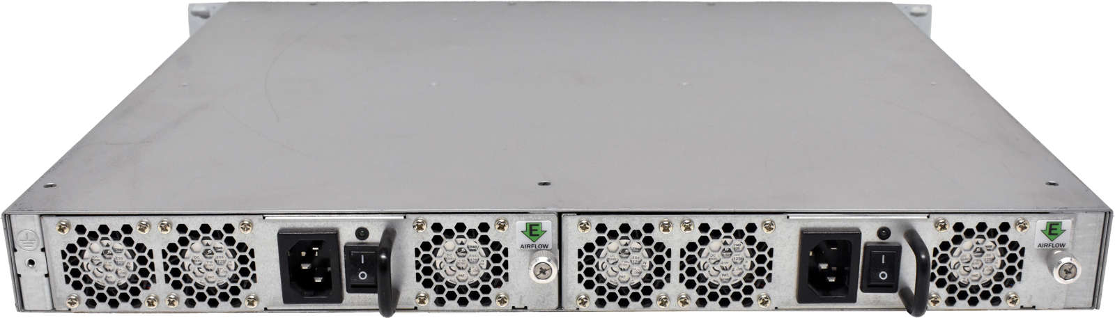 Brocade-VDX-6710-BR-VDX6710-54-F-80-1004843-04-48-002.jpg Brocade VDX 6710 BR-VDX6710-54-F 80-1004843-04 48-Port 1G RJ-45 FCoE Switch 6x 10G SFP+ Rack Ears