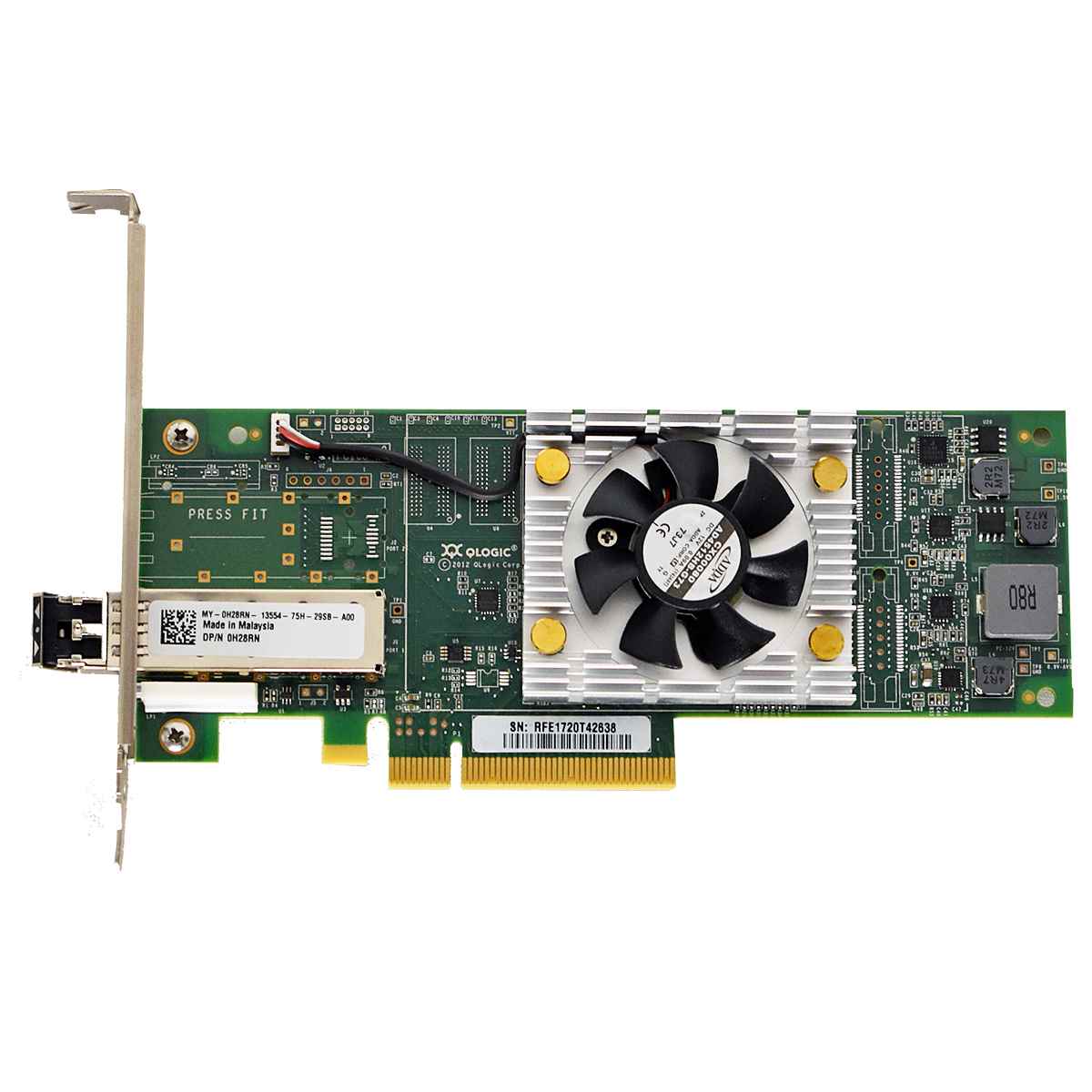 HP Qlogic QLE2660-HP Netzwerk Karte 1x 16Gbps FC Port PCIe QW971-63001 699764-001 FP DELL Qlogic QLE2660 Netzwerk Karte 1x 16Gbps FC Port PCIe 0H28RN H28RN 00187V FP