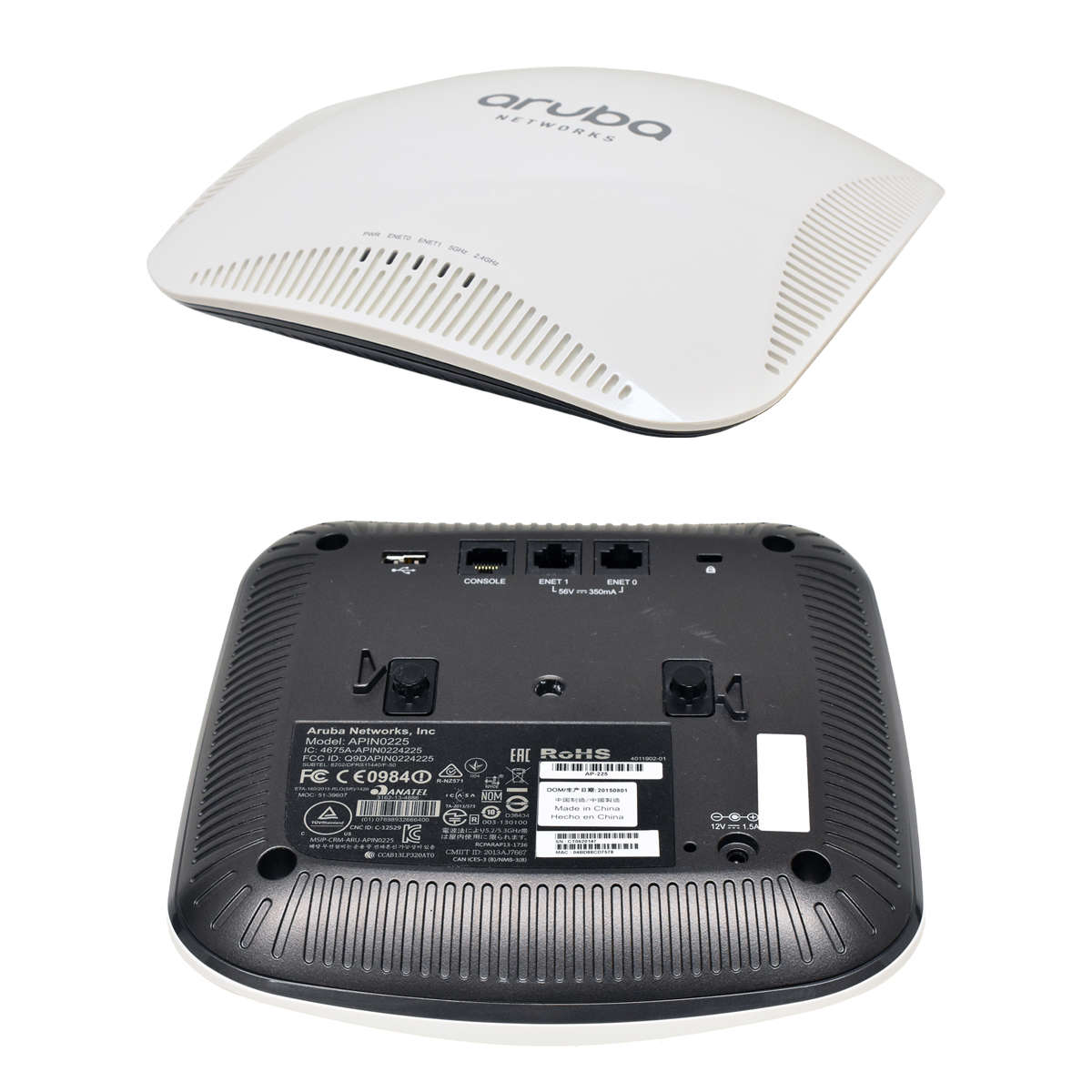 Aruba-AP-225-APIN0225-Wireless-Access-Point-Dual-B-003.jpg Aruba AP-225 APIN0225 Wireless Access Point Dual-Band 802.11ac interne Antennen