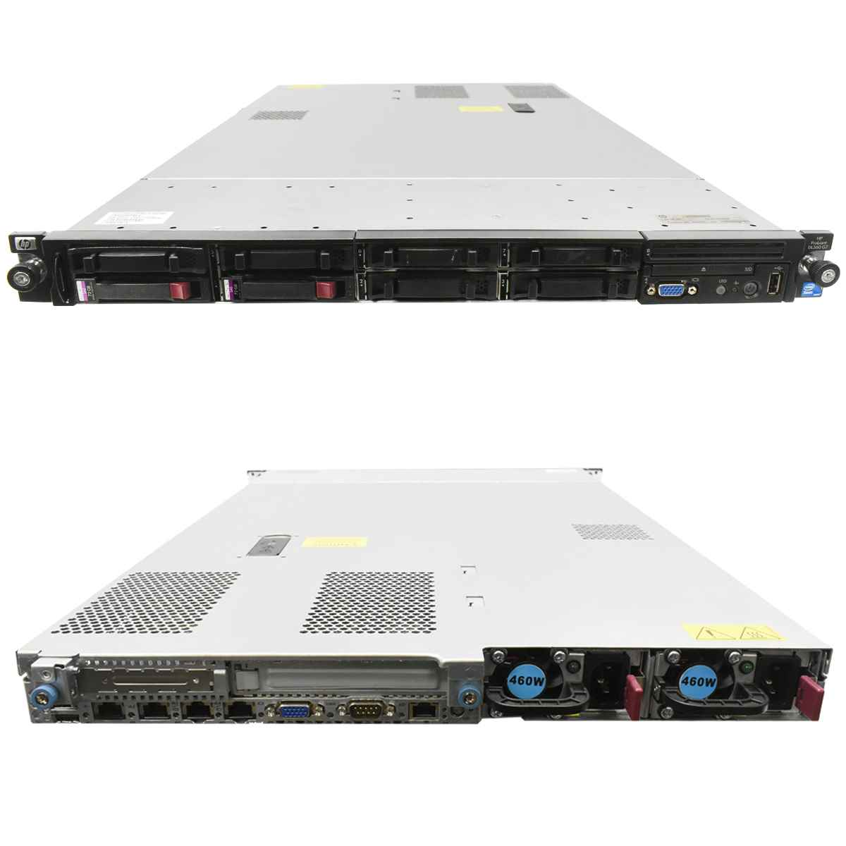 HP ProLiant DL360 G7 Xeon E5645 2.40GHz 6C 16 GB DDR3 2.5 HDD 4 Bay