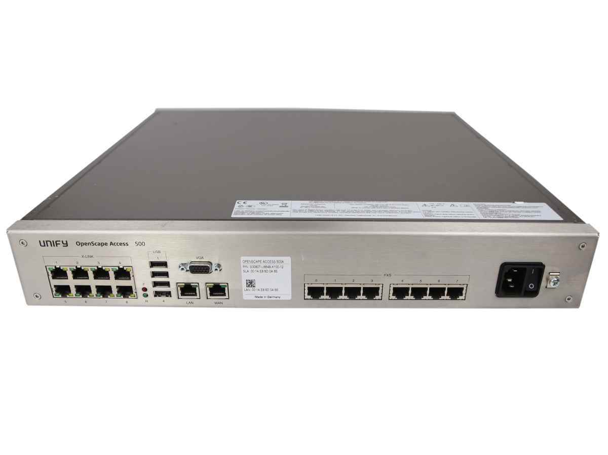 Unify OpenScape Access 500A S30807-U6649-X100 no HDD no OS