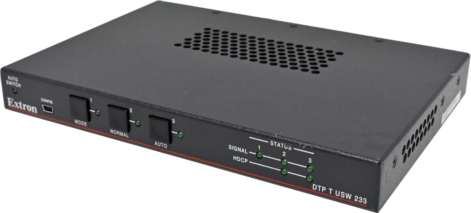 Extron DTP T USW 233 3-Input Switcher with Integrated DTP Transmitter and Audio Embedding no PSU