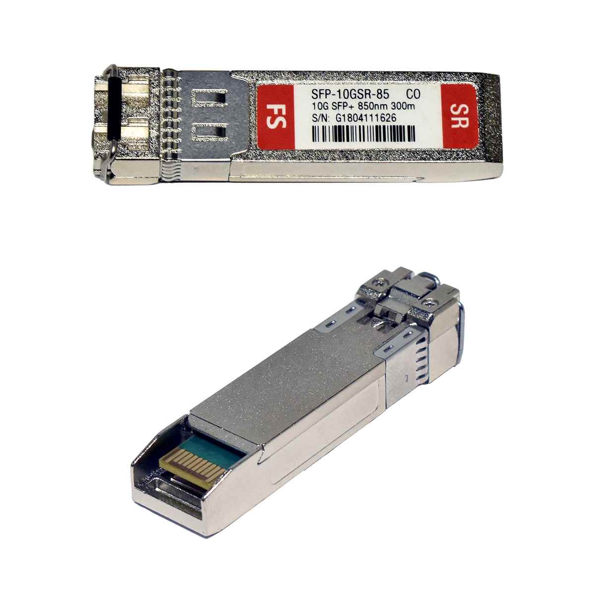 FiberStore FS SFP-10GSR-85 10G SFP+ 850nm 300m Transceiver Mini GBIC FiberStore FS SFP-10GSR-85 10G SFP+ 850nm 300m Transceiver Mini GBIC