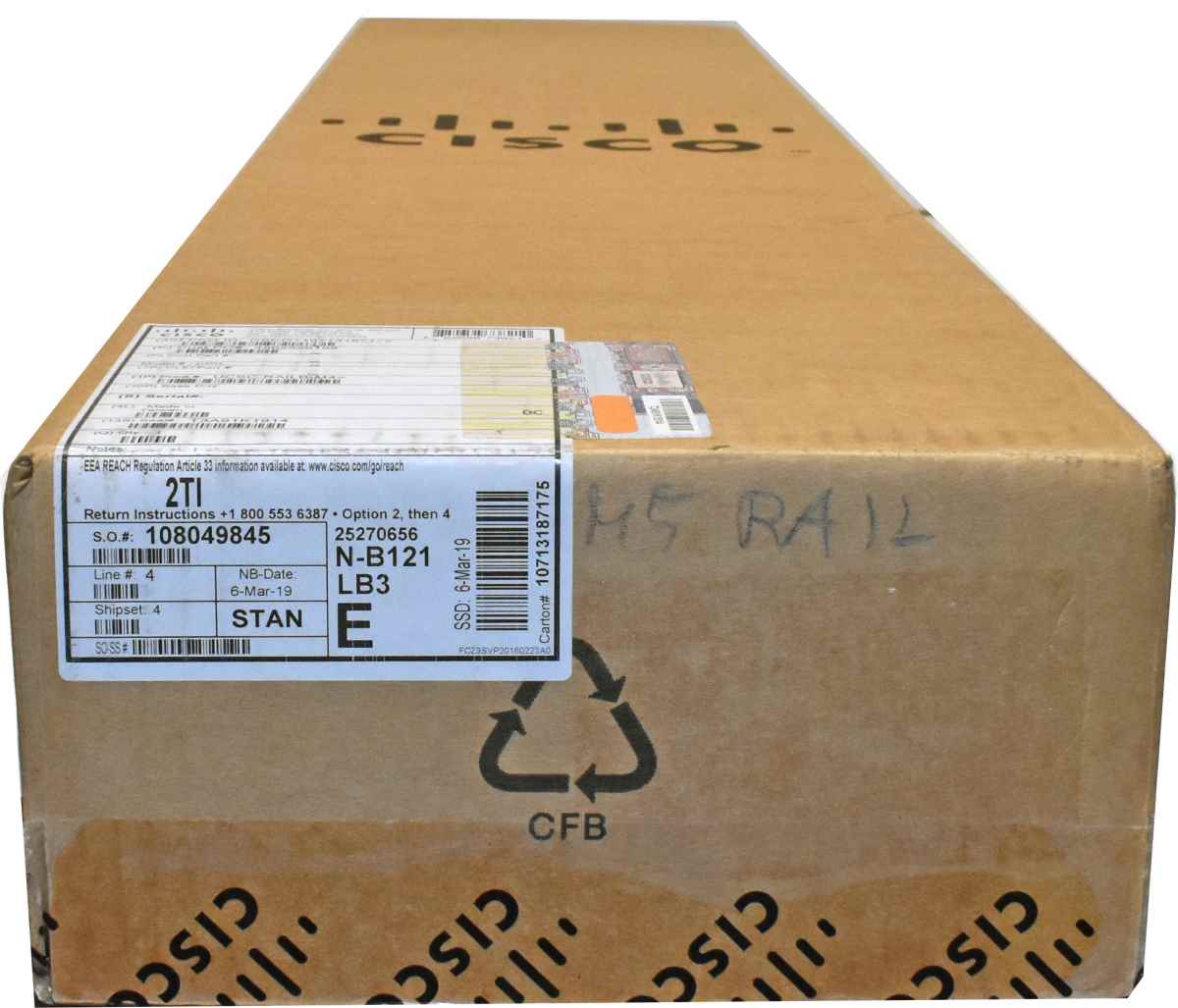 Cisco Rackschienen Rails UCSC-RAILB-M4= Set