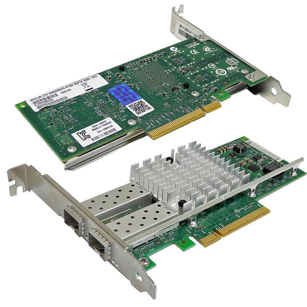 Intel-NetApp-X520-DA2-FC-111-01232-A0-Dual-Port-10-002.jpg DELL Intel X520-DA2 Dual-Port SFP+ 10GE PCIe x8 Network Adapter 0XYT17 0VFVGR FP