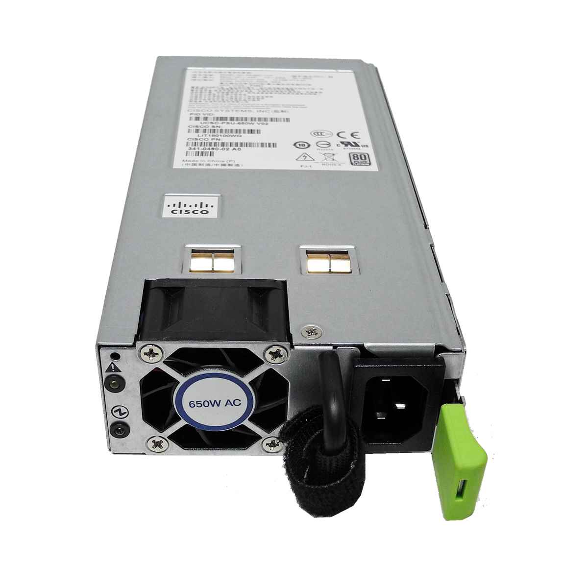 Cisco Power Supply / Netzteil UCSC-PSU-650W V02 650W für C220/240 M3 Server Cisco Power Supply / Netzteil UCSC-PSU-650W V02 650W für C220/240 M3 Server