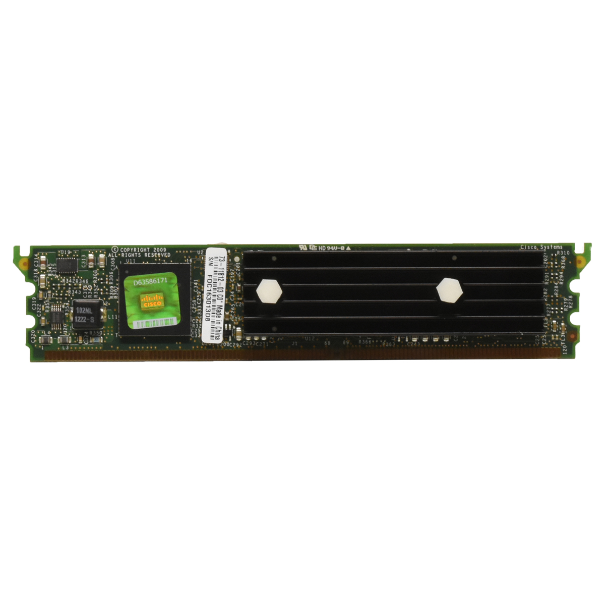 Cisco PVDM3-256 V01 High-Density Packet Voice DSP Module 73-11812-03 Cisco PVDM3-256 V01 High-Density Packet Voice DSP Module 73-11812-03